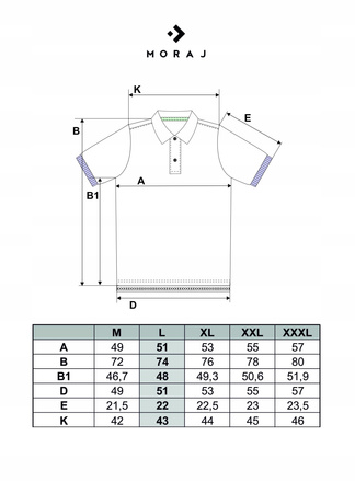 Koszulka Polo Męska Elegancka Klasyczna Gładka Bawełniana Premium MORAJ 