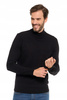 Elegancki SWETER MĘSKI Półgolf Klasyczny Stylowy Sweterek Ze Stójką MORAJ 