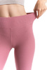 LEGGINSY DAMSKIE ZE STRUKTURĄ CIEPLEJSZE GETRY Z WYSOKIM STANEM MORAJ