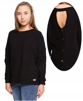 Bluzka damska z ozdobnymi plecami MORAJ