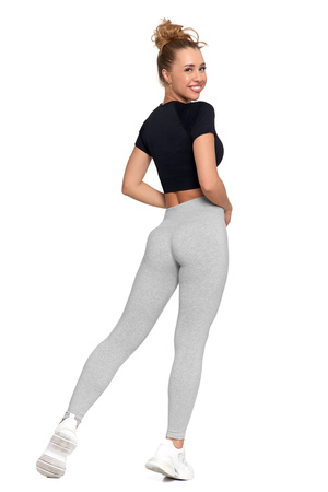 LEGGINSY DAMSKIE OCIEPLANE GETRY Z WYSOKIM STANEM I SZEROKI PAS MORAJ