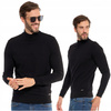 Elegancki SWETER MĘSKI Półgolf Klasyczny Stylowy Sweterek Ze Stójką MORAJ 