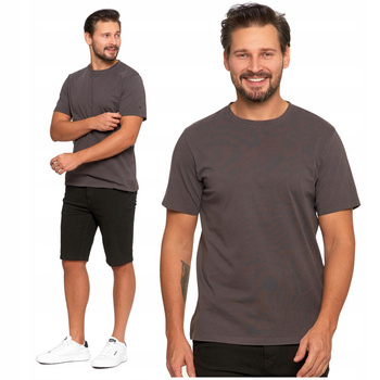 Koszulka T-SHIRT MĘSKI Bluzka z krótkim rękawem Klasyczna MORAJ