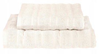 Komplet Ręczników Łazienkowych Beżowe MORAJ 2szt.