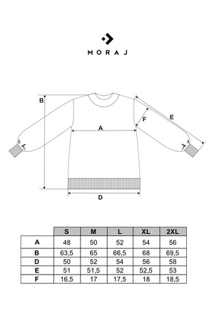 SWETER DAMSKI z Ozdobnymi Perełkami Szerokie Rękawy Czarny Stylowy MORAJ 