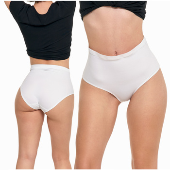 Modelujące Majtki Damskie Laserowo Wykończone Bezszwowe Wysoki Stan MORAJ