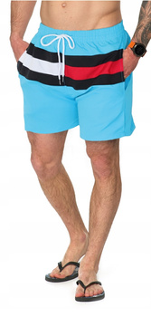 MORAJ Szorty Kąpielowe Plażowe Spodenki Męskie 