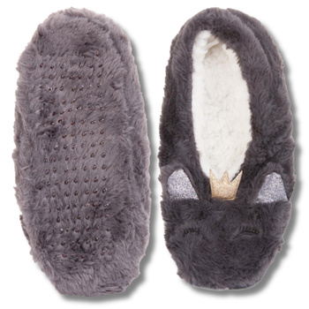 KAPCIE DAMSKIE BAMBOSZE MIĘKKA PODESZWA PAPCIE Z ABS UROCZE MORAJ