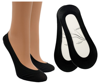 Moraj Niskie Stopki Balerinki Laserowo cięte