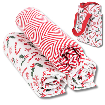 RĘCZNIKI KUCHENNE ELEGANCKIE ŚCIERKI W TORBIE NA ŚWIĘTA 40x70 MORAJ 3SZT