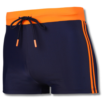 KĄPIELÓWKI MĘSKIE BOKSERKI NA BASEN DOPASOWANE SZORTY PLAŻOWE MORAJ