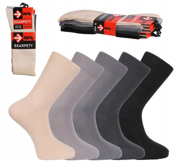 Skarpety Męskie Garniturowe MORAJ 5 PAR 