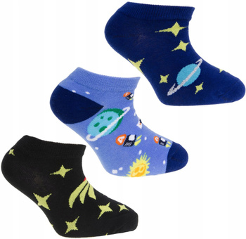 Skarpetki Dziecięce Stopki Kosmos MORAJ 3 PARY