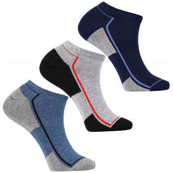 Skarpetki Stopki MORAJ Niskie Skarpety Klasyczne Do Kostki 3-PAK 