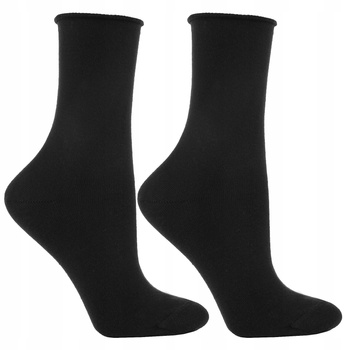 Skarpety Damskie Bezuciskowe Skarpetki Zdrowotne Nieuciskowe MORAJ 