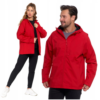 KURTKA UNISEX Przejściowa Przeciwdeszczowa z Kapturem Wygodna Modna MORAJ 