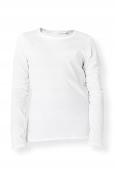 Podkoszulka Dziecięca Długi Rękaw Biały Podkoszulek Bawełna MORAJ 