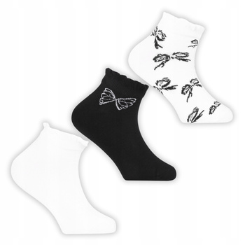 Skarpetki Dziecięce za kostkę Stopki MORAJ Skarpety Klasyczne 3-pary 