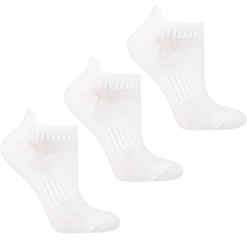 BIAŁE SKARPETY DAMSKIE SZYBKOSCHNĄCE SKARPETKI STOPKI MORAJ 3-PAK