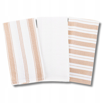 Ręcznik Kuchenny Ścierki Kuchenne Zestaw 3PAK Bawełniane 40x60 cm MORAJ