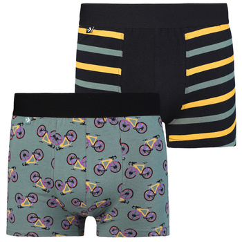 BOKSERKI MĘSKIE Dopasowane Klasyczne Majtki Bawełniane 2-PAK MORAJ 