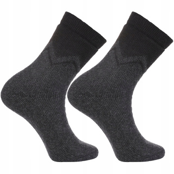 Skarpety Męskie Termiczne Ciepłe Thermo na zimne dni z Wełną MORAJ