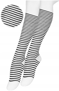 Rajstopy Dziecięce Ciepłe Miękkie Wygodne Bawełniane Paski MORAJ 