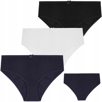 KLASYCZNE MAJTKI DAMSKIE BAWEŁNIANE GŁADKIE FIGI MORAJ 3-PARY 