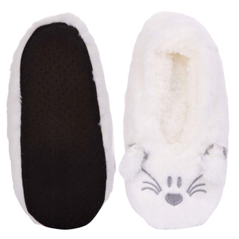 KAPCIE DAMSKIE BAMBOSZE MIĘKKA PODESZWA PAPCIE Z ABS UROCZE MORAJ