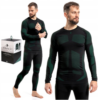 Bielizna Termoaktywna Męska Komplet Odzieży na Zimę Ciepły Thermo MORAJ 