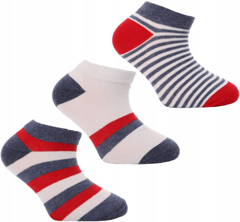 Skarpetki Dziecięce Stopki Paski MORAJ 3 PAK