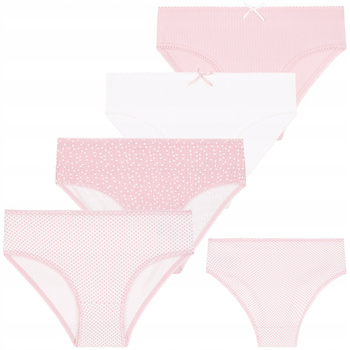 MAJTKI DZIEWCZĘCE Figi Dziecięce Urocze Kolorowe Klasyk MORAJ 4 szt. 