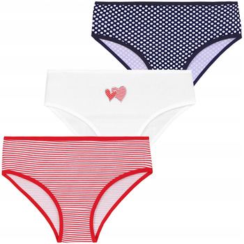 Figi Majtki Dziewczęce Urocze MORAJ 3 szt. 