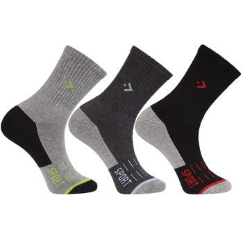 SKARPETY MĘSKIE FROTTE CIEPŁE SKARPETKI THERMO DŁUGIE MORAJ 3-PAR