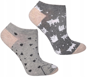 Skarpetki Damskie Koty nie do pary MORAJ