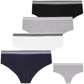 Figi Damskie Majtki Szorty Bawełna Klasyczne Wygodne Modne 4-pak MORAJ 