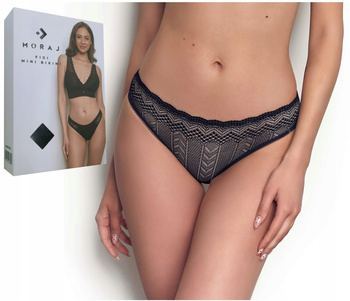 Figi Damskie Majtki Szorty Mini Koronkowe Wygodne Modne Eleganckie MORAJ 