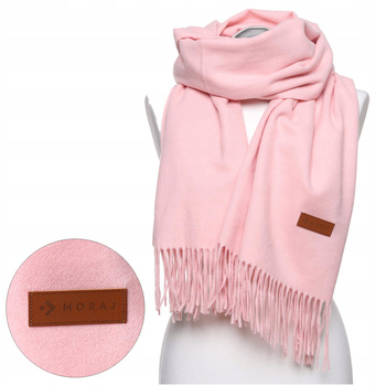 Ciepły Szal Frędzle na chłodne dni MORAJ