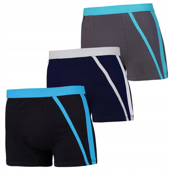 Bokserki Męskie Plus Size Dopasowane Bawełniane Majtki MORAJ 3-PAK