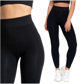 LEGGINSY DAMSKIE OCIEPLANE FUTERKIEM GETRY Z WYSOKIM STANEM MORAJ