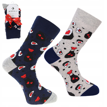 Skarpetki PREZENT na Walentynki MORAJ 2-PARY 