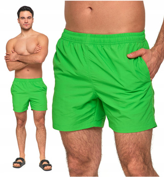 SZORTY KĄPIELOWE Męskie Szybkoschnące Spodenki Kąpielówki Gładkie MORAJ 