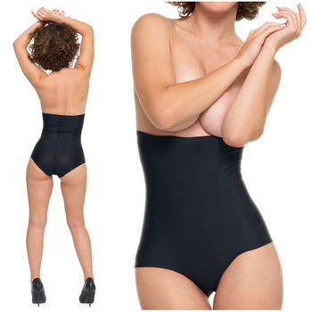 Wyszczuplające Majtki Damskie Figi Laserowe z Wysokim Stanem MORAJ 