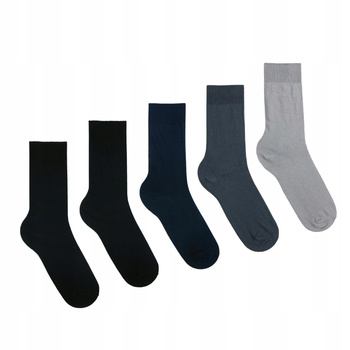 MORAJ Skarpety Męskie Garniturowe 5-PAR 