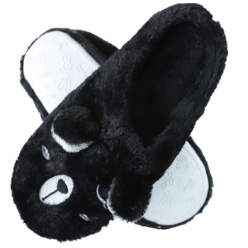 Kapcie Damskie Misie Klapki Domowe Ciepłe Papcie Wygodne Urocze MORAJ 