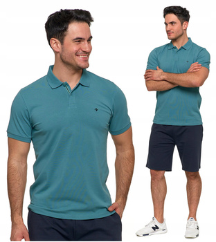 Polówka Klasyczna Koszulka Polo Męska PREMIUM na Krótki Rękaw MORAJ 
