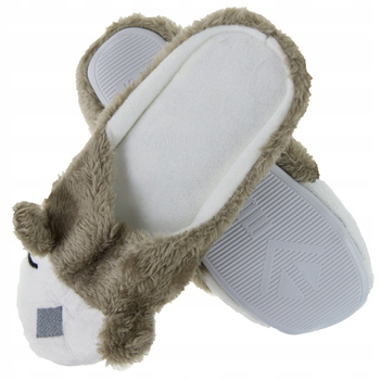 Kapcie Damskie Misie Klapki Domowe Ciepłe Papcie Wygodne Urocze MORAJ