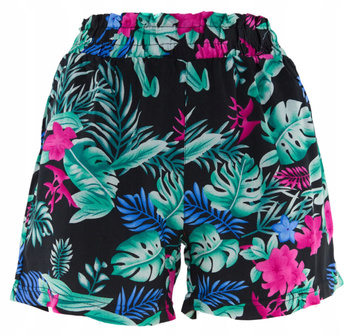 KRÓTKIE SPODENKI DAMSKIE Szorty 100% Wiskoza Kolorowe Na Lato MORAJ 