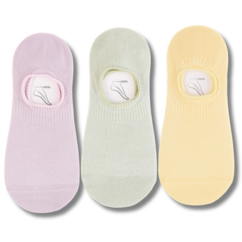 SKARPETKI DAMSKIE STOPKI MORAJ NISKIE SKARPETY DELIKATNY PRĄŻEK 3-PAK