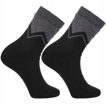Skarpety Męskie Termiczne Ciepłe Thermo na zimne dni z Wełną MORAJ 
